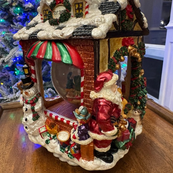 Christopher Radko Festive Toy Shop Snowglobe - Picture 3 of 5
